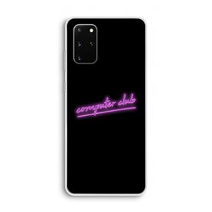 CaseCompany Vice Black: Samsung Galaxy S20 Plus Transparant Hoesje
