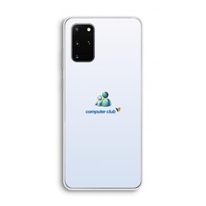 CaseCompany MSN: Samsung Galaxy S20 Plus Transparant Hoesje