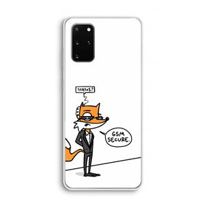 CaseCompany GSM secure: Samsung Galaxy S20 Plus Transparant Hoesje
