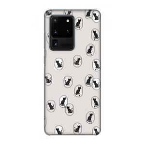 CaseCompany Miauw: Volledig geprint Samsung Galaxy S20 Ultra Hoesje