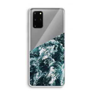 CaseCompany Zee golf: Samsung Galaxy S20 Plus Transparant Hoesje