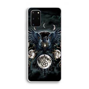 CaseCompany Sinister Wings: Samsung Galaxy S20 Plus Transparant Hoesje
