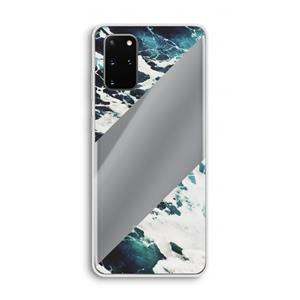 CaseCompany Golven: Samsung Galaxy S20 Plus Transparant Hoesje