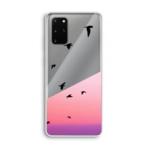 CaseCompany Fly away: Samsung Galaxy S20 Plus Transparant Hoesje