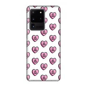 CaseCompany GIRL POWER: Volledig geprint Samsung Galaxy S20 Ultra Hoesje
