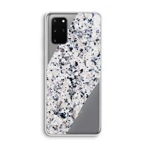 CaseCompany Gespikkelde marmer: Samsung Galaxy S20 Plus Transparant Hoesje