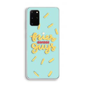 CaseCompany Always fries: Samsung Galaxy S20 Plus Transparant Hoesje