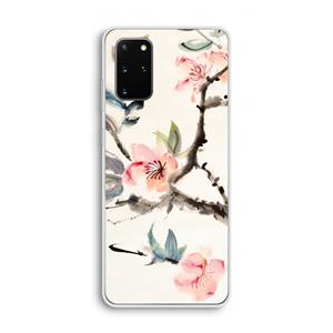 CaseCompany Japanse bloemen: Samsung Galaxy S20 Plus Transparant Hoesje