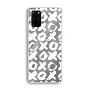 CaseCompany XOXO: Samsung Galaxy S20 Plus Transparant Hoesje