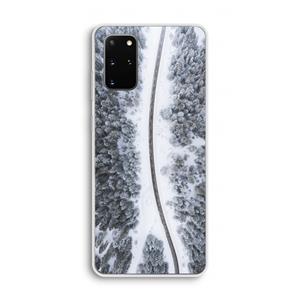 CaseCompany Snøfall: Samsung Galaxy S20 Plus Transparant Hoesje