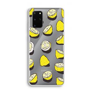 CaseCompany When Life Gives You Lemons...: Samsung Galaxy S20 Plus Transparant Hoesje