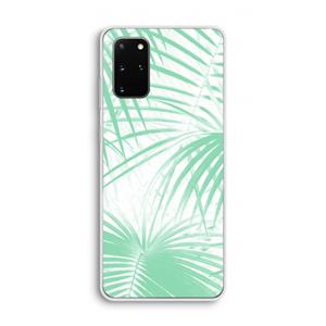CaseCompany Palmbladeren: Samsung Galaxy S20 Plus Transparant Hoesje
