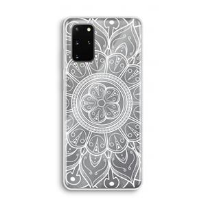 CaseCompany Roses Are Red: Samsung Galaxy S20 Plus Transparant Hoesje