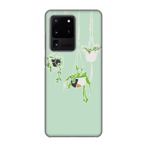 CaseCompany Hang In There: Volledig geprint Samsung Galaxy S20 Ultra Hoesje