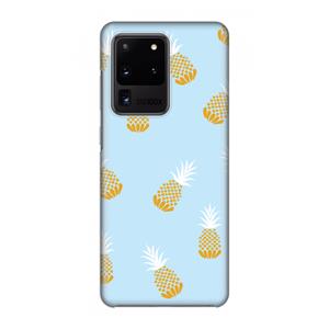 CaseCompany Ananasjes: Volledig geprint Samsung Galaxy S20 Ultra Hoesje