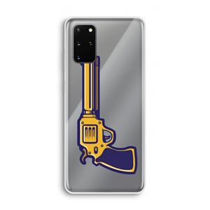 CaseCompany Pew Pew Pew: Samsung Galaxy S20 Plus Transparant Hoesje