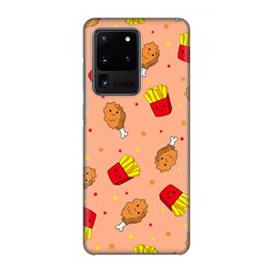 CaseCompany Chicken 'n Fries: Volledig geprint Samsung Galaxy S20 Ultra Hoesje