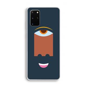 CaseCompany Mono M: Samsung Galaxy S20 Plus Transparant Hoesje
