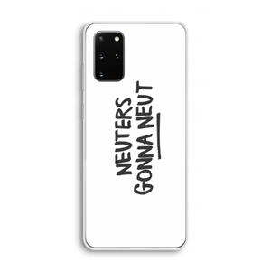 CaseCompany Neuters: Samsung Galaxy S20 Plus Transparant Hoesje