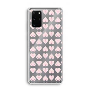 CaseCompany Ass 'n Titties: Samsung Galaxy S20 Plus Transparant Hoesje