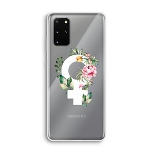 CaseCompany Venus: Samsung Galaxy S20 Plus Transparant Hoesje