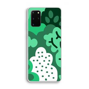CaseCompany Bushes: Samsung Galaxy S20 Plus Transparant Hoesje