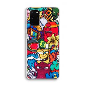 CaseCompany No Rules: Samsung Galaxy S20 Plus Transparant Hoesje