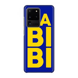 CaseCompany Habibi Blue: Volledig geprint Samsung Galaxy S20 Ultra Hoesje