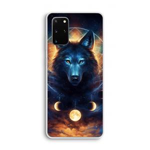 CaseCompany Wolf Dreamcatcher: Samsung Galaxy S20 Plus Transparant Hoesje