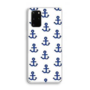 CaseCompany Ankers: Samsung Galaxy S20 Plus Transparant Hoesje