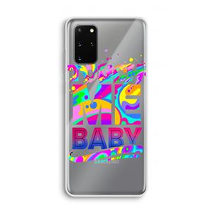CaseCompany Touch Me: Samsung Galaxy S20 Plus Transparant Hoesje