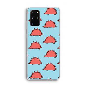 CaseCompany Dinosawrr: Samsung Galaxy S20 Plus Transparant Hoesje