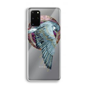CaseCompany Golden Falcon: Samsung Galaxy S20 Plus Transparant Hoesje