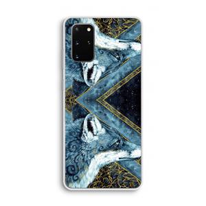 CaseCompany Golden Fox: Samsung Galaxy S20 Plus Transparant Hoesje