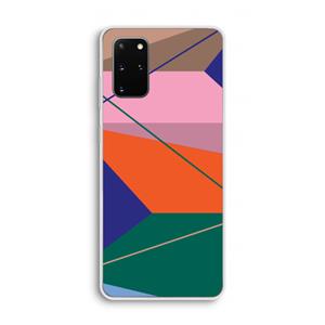 CaseCompany Gestalte 1: Samsung Galaxy S20 Plus Transparant Hoesje
