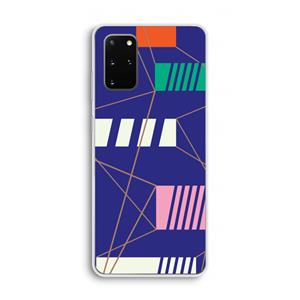 CaseCompany Gestalte 5: Samsung Galaxy S20 Plus Transparant Hoesje