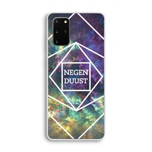 CaseCompany Negenduust ruimte: Samsung Galaxy S20 Plus Transparant Hoesje
