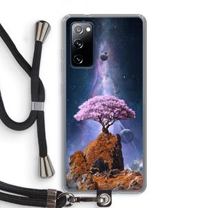 CaseCompany Ambition: Samsung Galaxy S20 FE / S20 FE 5G Transparant Hoesje met koord