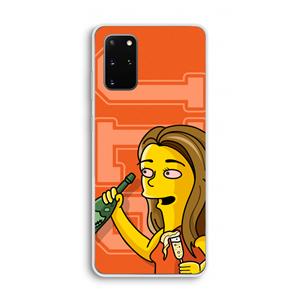 CaseCompany Jamie Lee Simpson: Samsung Galaxy S20 Plus Transparant Hoesje