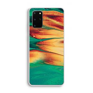 CaseCompany Green Inferno: Samsung Galaxy S20 Plus Transparant Hoesje