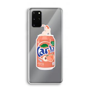 CaseCompany S(peach)less: Samsung Galaxy S20 Plus Transparant Hoesje