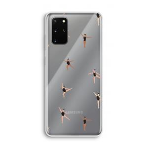 CaseCompany Dancing #1: Samsung Galaxy S20 Plus Transparant Hoesje