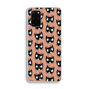 CaseCompany Kat: Samsung Galaxy S20 Plus Transparant Hoesje