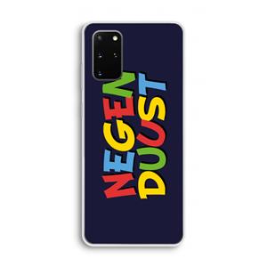 CaseCompany 90's One: Samsung Galaxy S20 Plus Transparant Hoesje