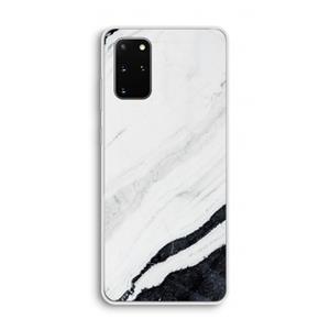 CaseCompany Elegante marmer: Samsung Galaxy S20 Plus Transparant Hoesje