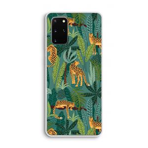 CaseCompany Luipaard 2: Samsung Galaxy S20 Plus Transparant Hoesje