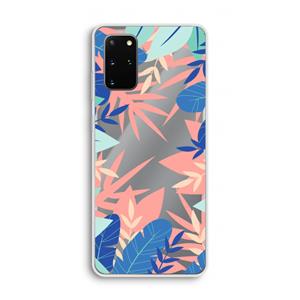 CaseCompany Tropisch: Samsung Galaxy S20 Plus Transparant Hoesje