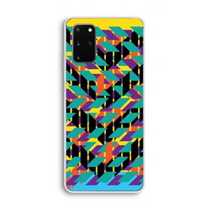 CaseCompany Skew Bee 1: Samsung Galaxy S20 Plus Transparant Hoesje