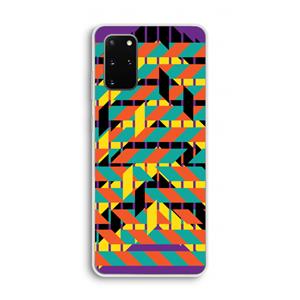 CaseCompany Skew Bee 2: Samsung Galaxy S20 Plus Transparant Hoesje