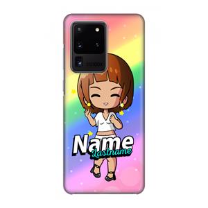 CaseCompany Chibi Maker vrouw: Volledig geprint Samsung Galaxy S20 Ultra Hoesje